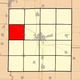 Localisation de Casner Township
