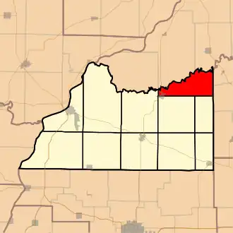 Localisation de Chandlerville Township