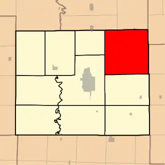 Localisation de Clay Township