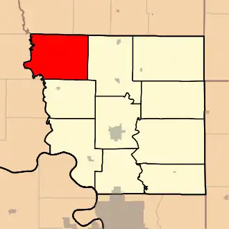 Localisation de Clay Township
