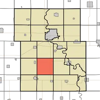 Localisation de Clay Township