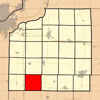 Localisation de Clover Township