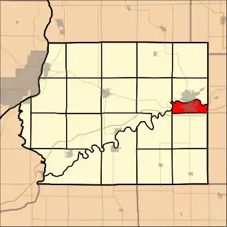 Localisation de Coloma Township