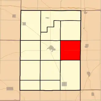 Localisation de Crook Township