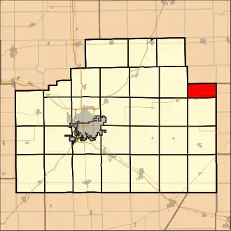 Localisation de Cropsey Township