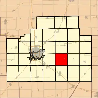 Localisation de Dawson Township