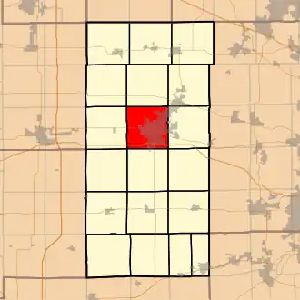 Localisation de DeKalb Township