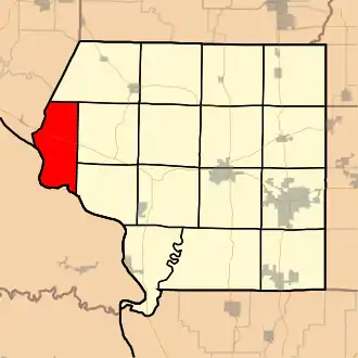 Localisation de Degognia Township