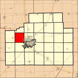 Localisation de Dry Grove Township