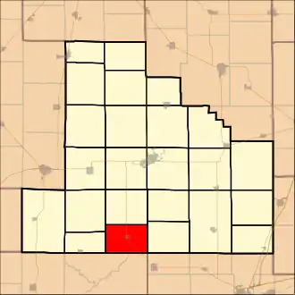 Localisation de Dry Point Township
