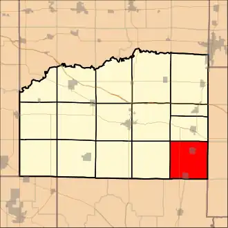 Localisation de Du Bois Township
