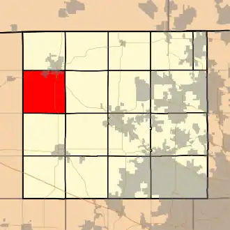 Localisation de Dunham Township