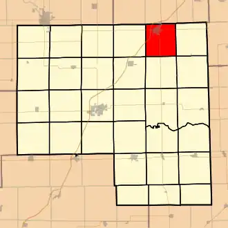 Localisation de Dwight Township
