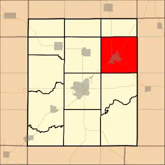 Localisation de East Eldorado Township