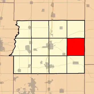 Localisation de Eastern Township