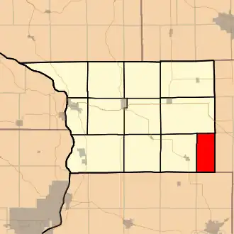 Localisation de Elkhorn Grove Township