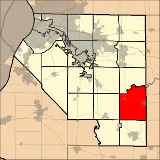 Localisation de Fayetteville Township