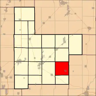 Localisation de Fillmore Township