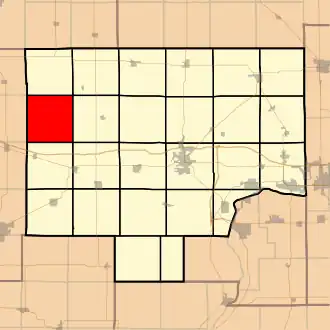 Localisation de Gold Township