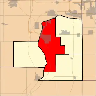 Localisation de Hennepin Township