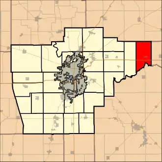 Localisation de Illiopolis Township