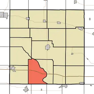 Localisation de Iowa Township