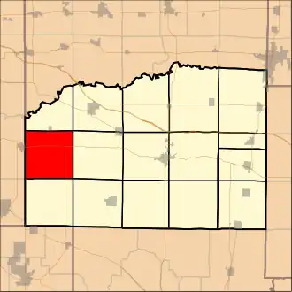 Localisation de Johannisburg Township