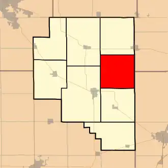 Localisation de Jonathan Creek Township