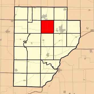 Localisation de Joshua Township