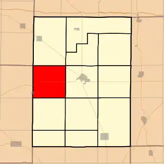 Localisation de Knights Prairie Township