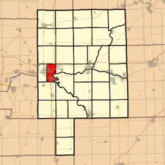 Localisation de LaSalle Township