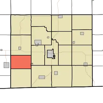Localisation de Lincoln Township