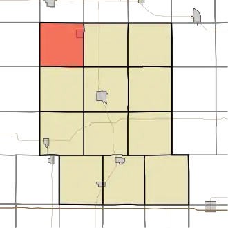 Localisation de Lincoln Township