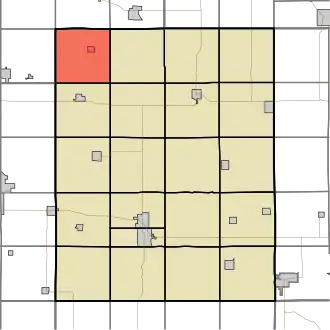 Localisation de Lincoln Township