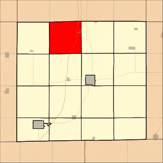 Localisation de Long Creek Township