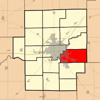 Localisation de Long Creek Township