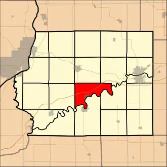 Localisation de Lyndon Township