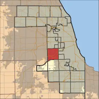 Localisation de Lyons Township