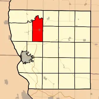 Localisation de Mendon Township