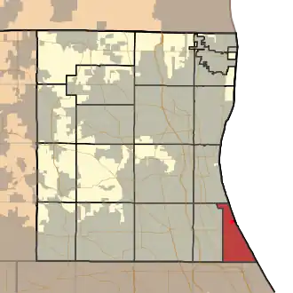 Localisation de Moraine Township