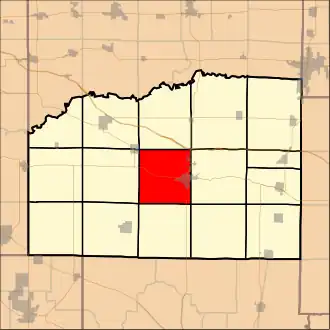 Localisation de Nashville Township