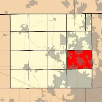 Localisation de Nunda Township
