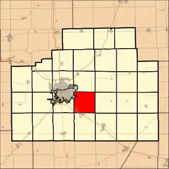 Localisation de Old Town Township