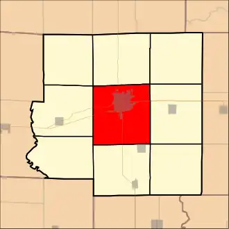 Localisation de Olney Township