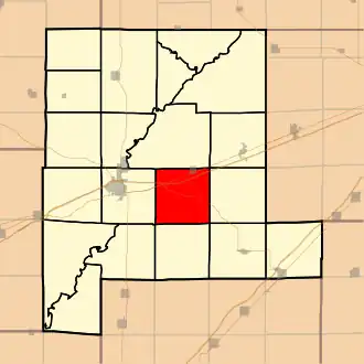 Localisation de Otego Township