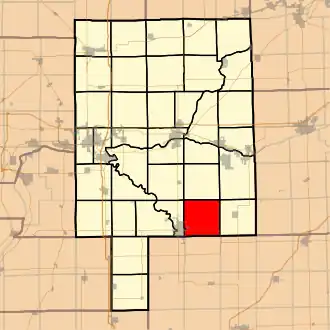 Localisation de Otter Creek Township