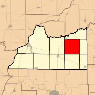 Localisation de Panther Creek Township