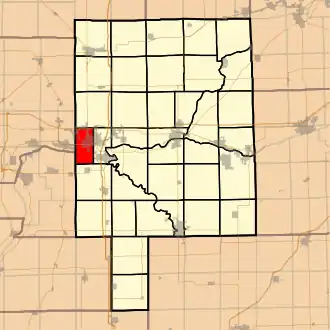 Localisation de Peru Township