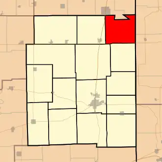 Localisation de Prairie Township