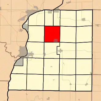 Localisation de Rock Creek Township